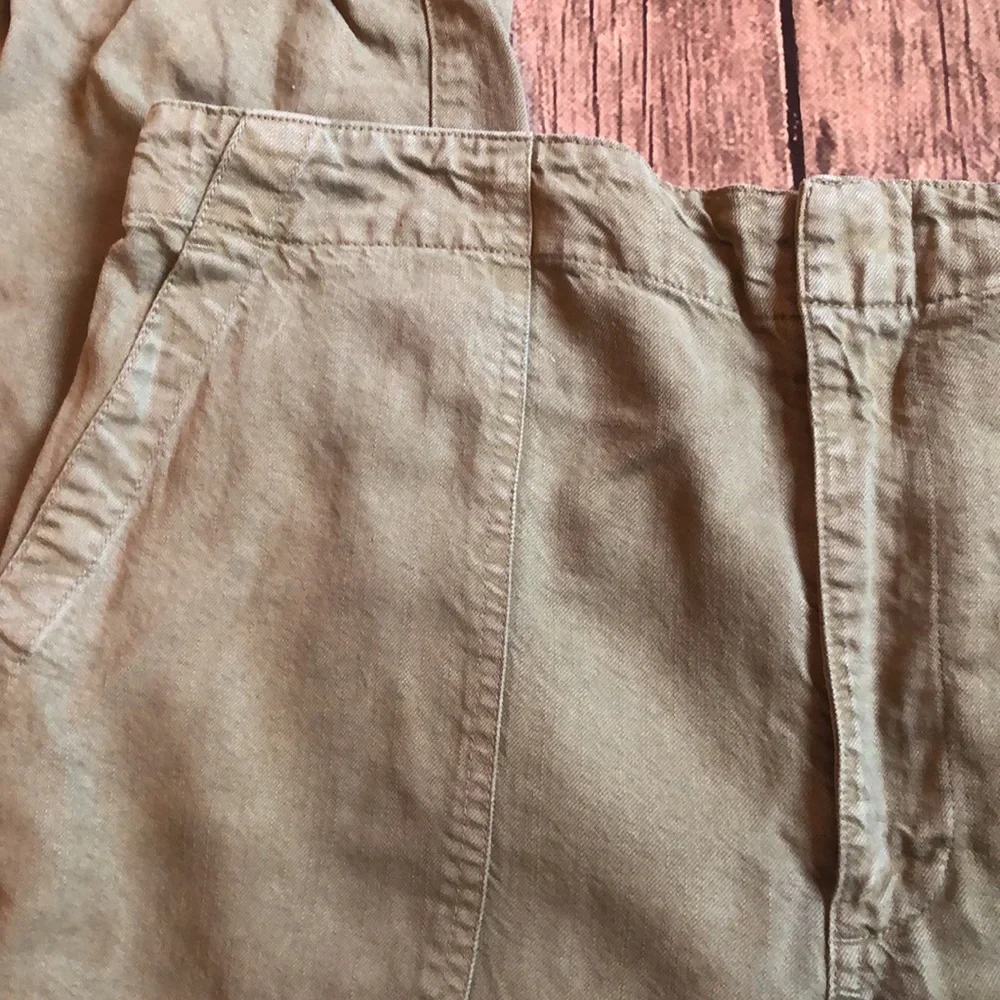 J. Crew Zip Up Loden Green Seaside Pants Sz 16 - Picture 2 of 6